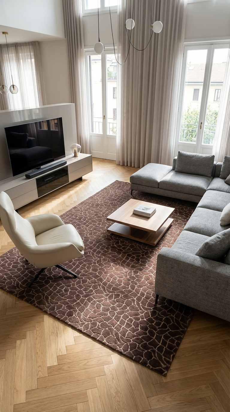 Tappeto Tibet misto seta