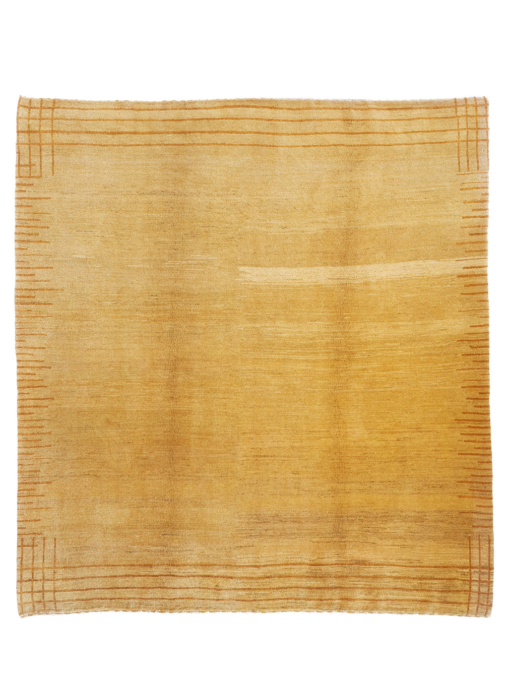 Tappeto Persiano Gabbeh Fine — Campo Oro Miele