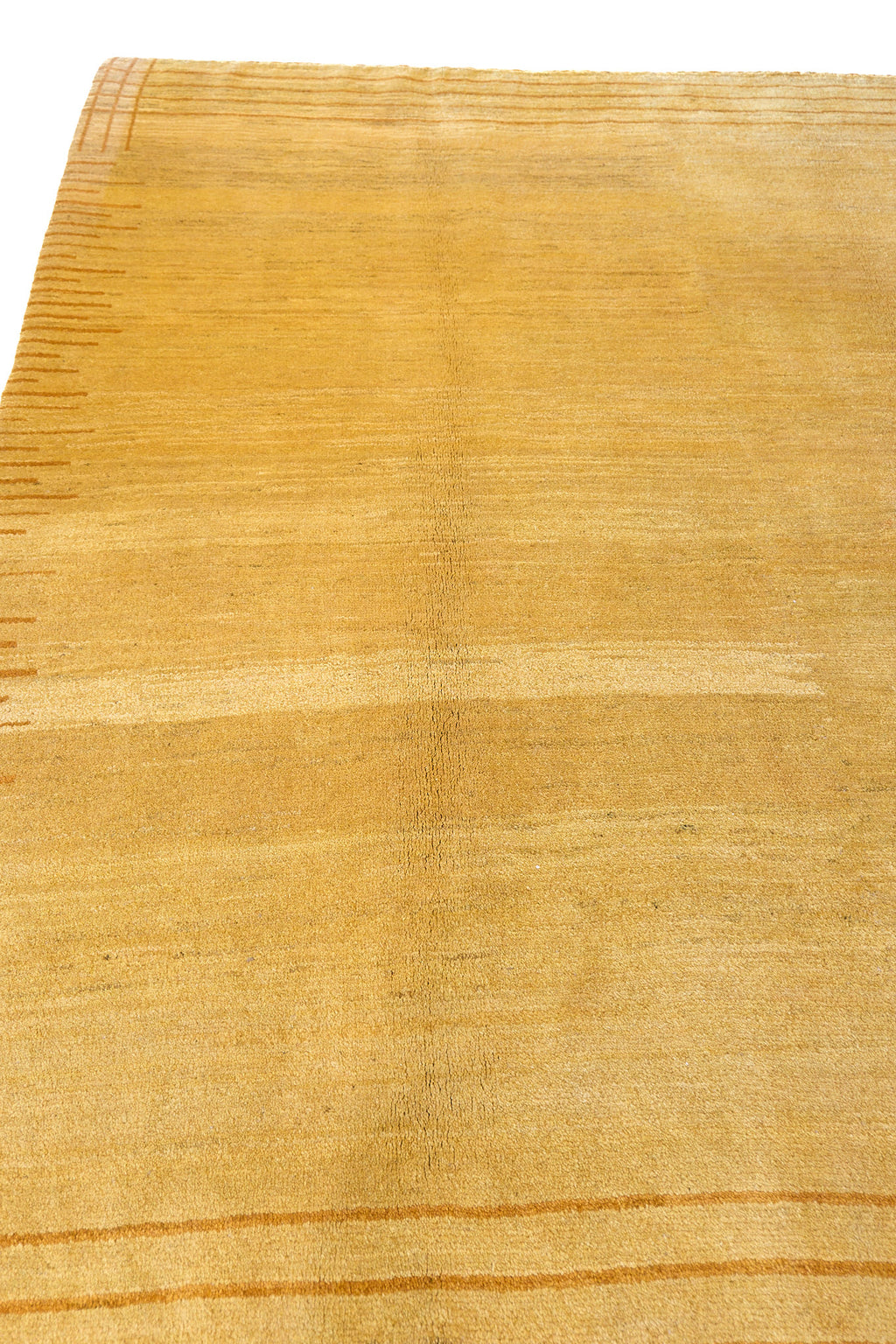 Tappeto Persiano Gabbeh Fine — Campo Oro Miele