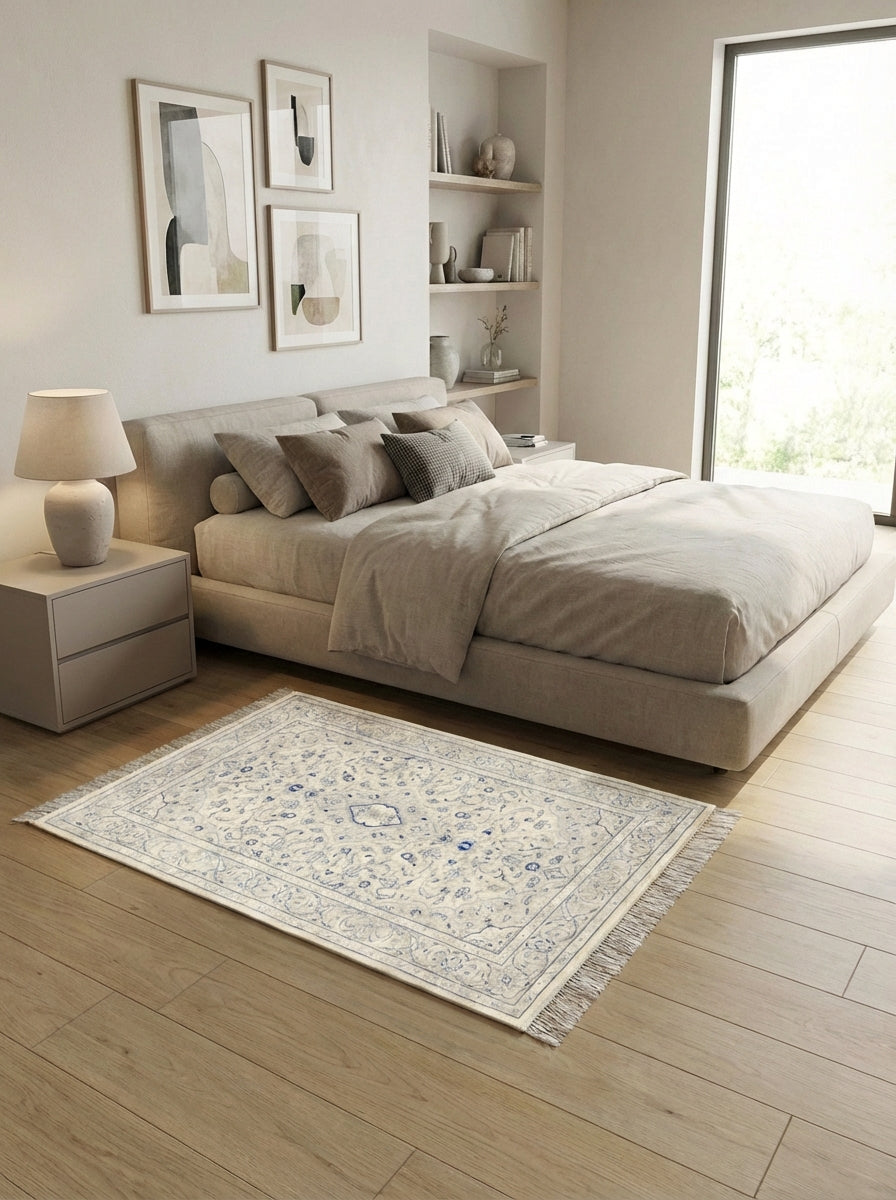 Tappeto persiano Kashan seta extra