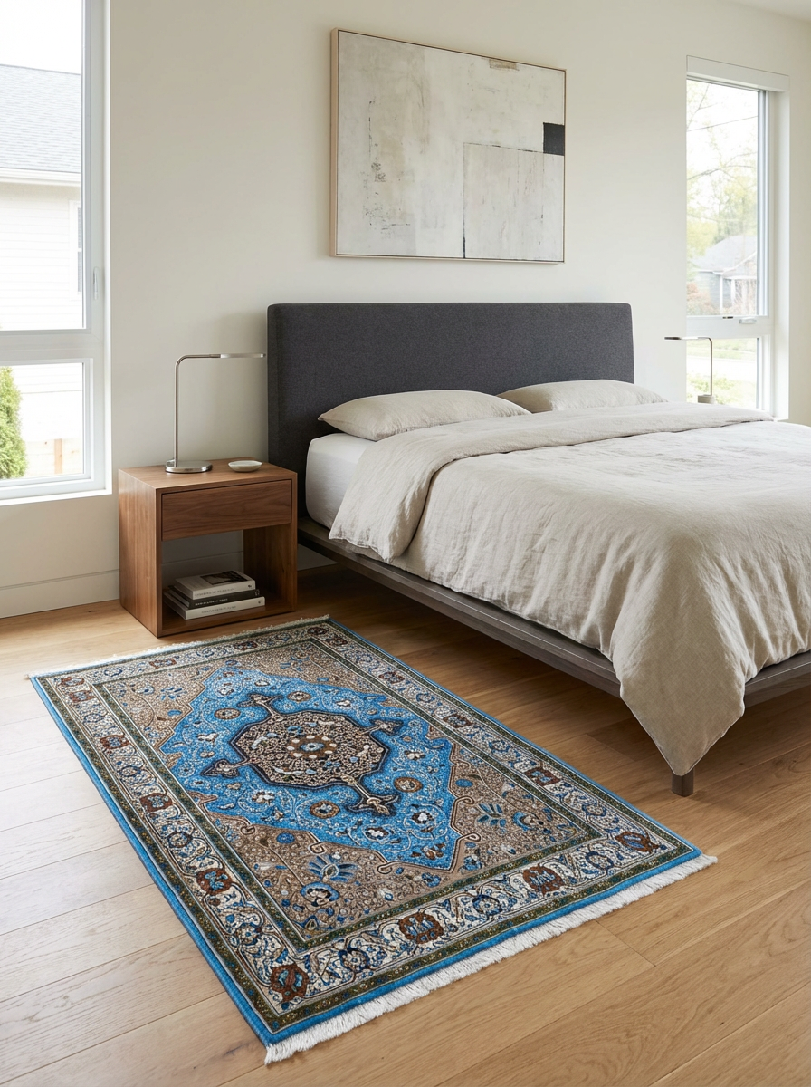 Tappeto Persiano Qum Fine