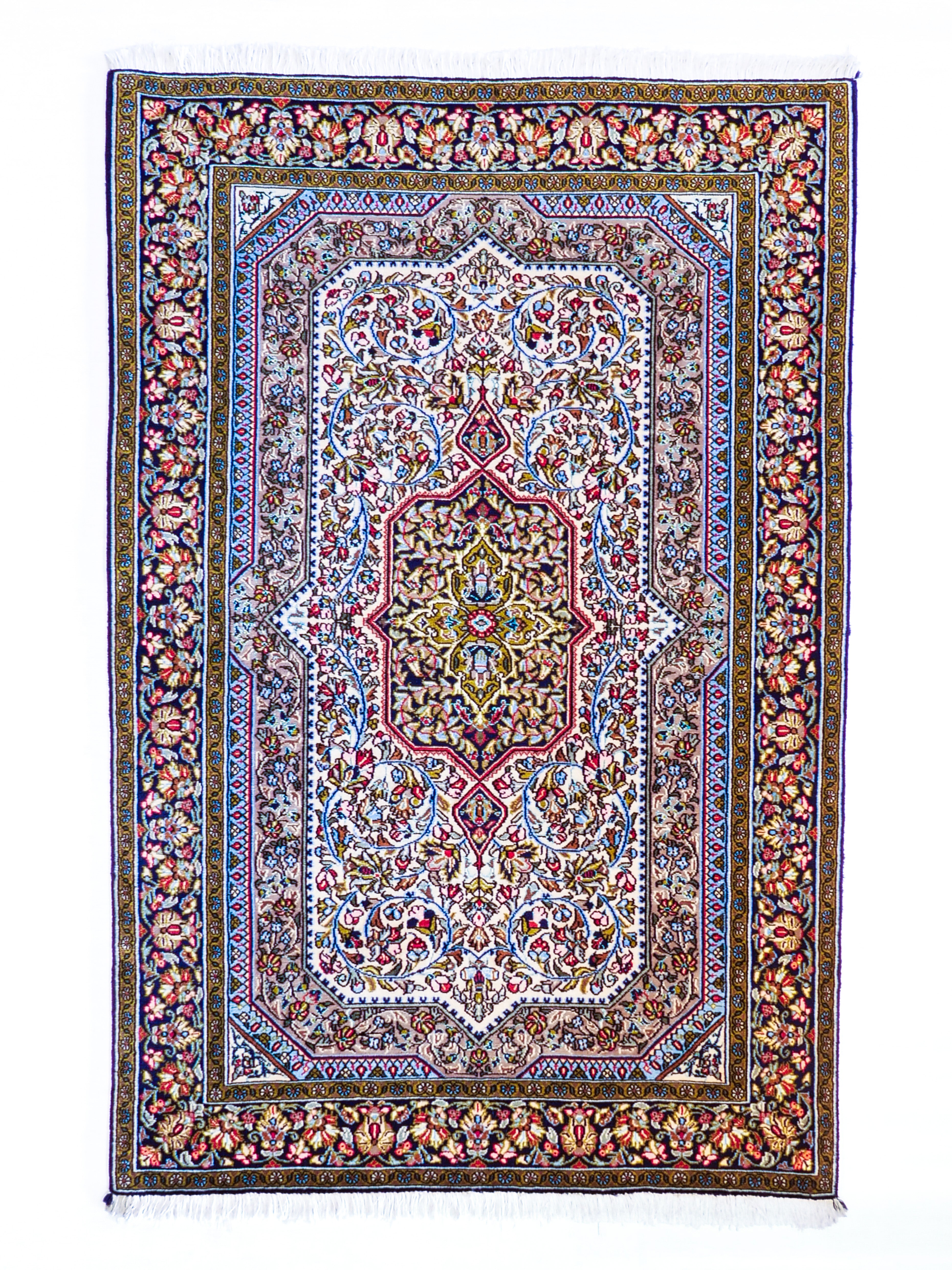 Tappeto Persiano Qum Fine