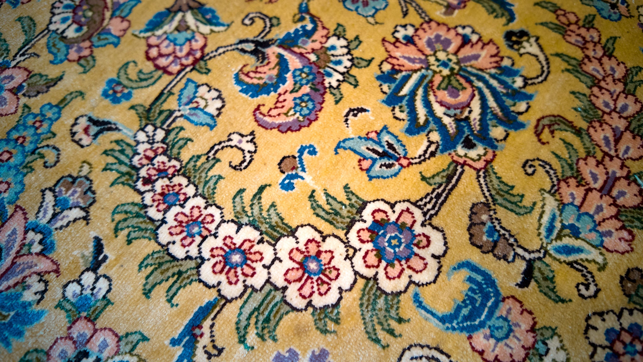 Tappeto Persiano Qum Extra Fine in Seta