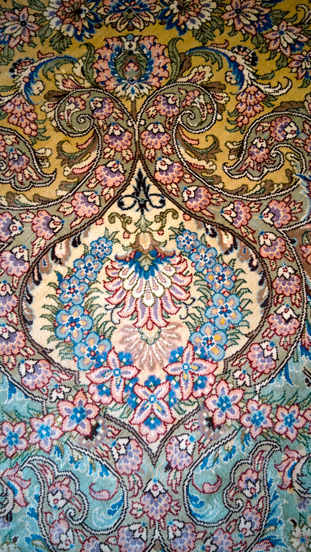 Tappeto Persiano Qum Extra Fine in Seta