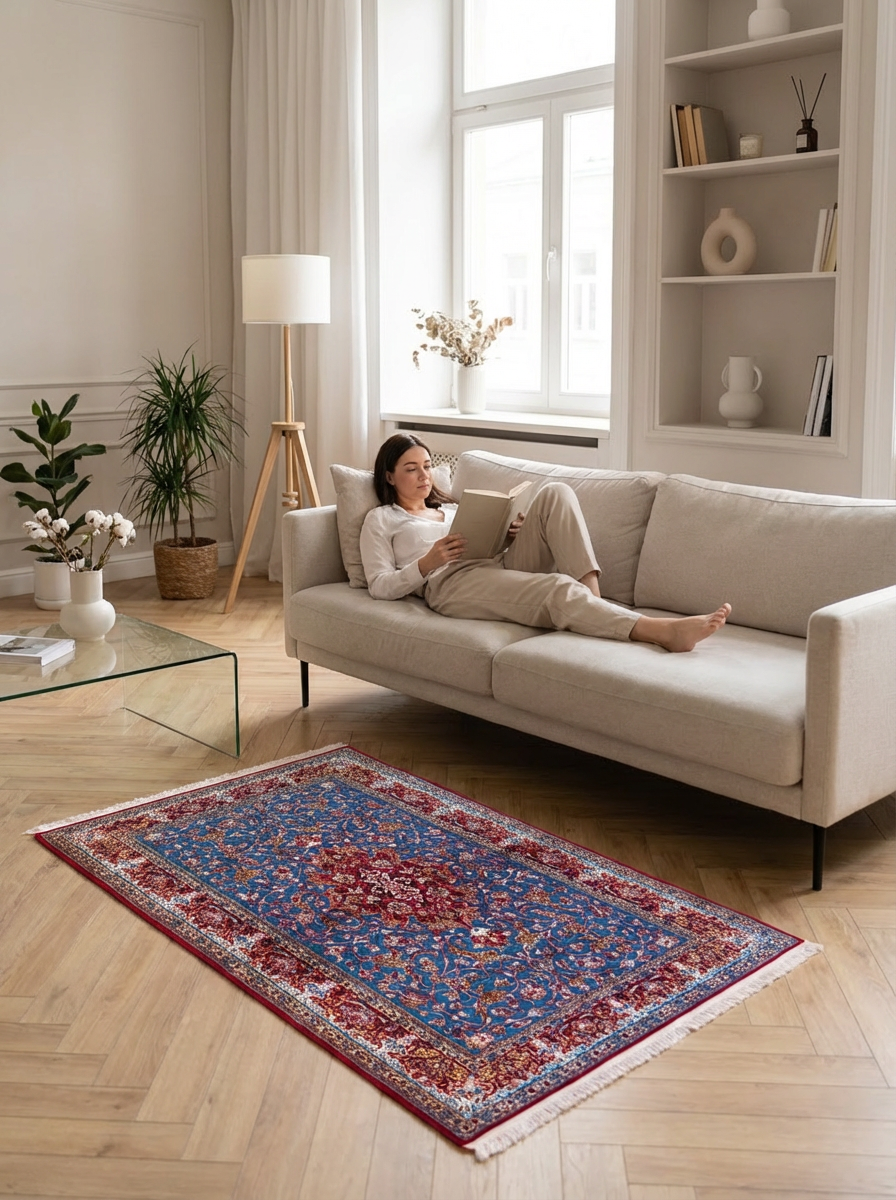 Tappeto Isfahan Extra Fine T.S.