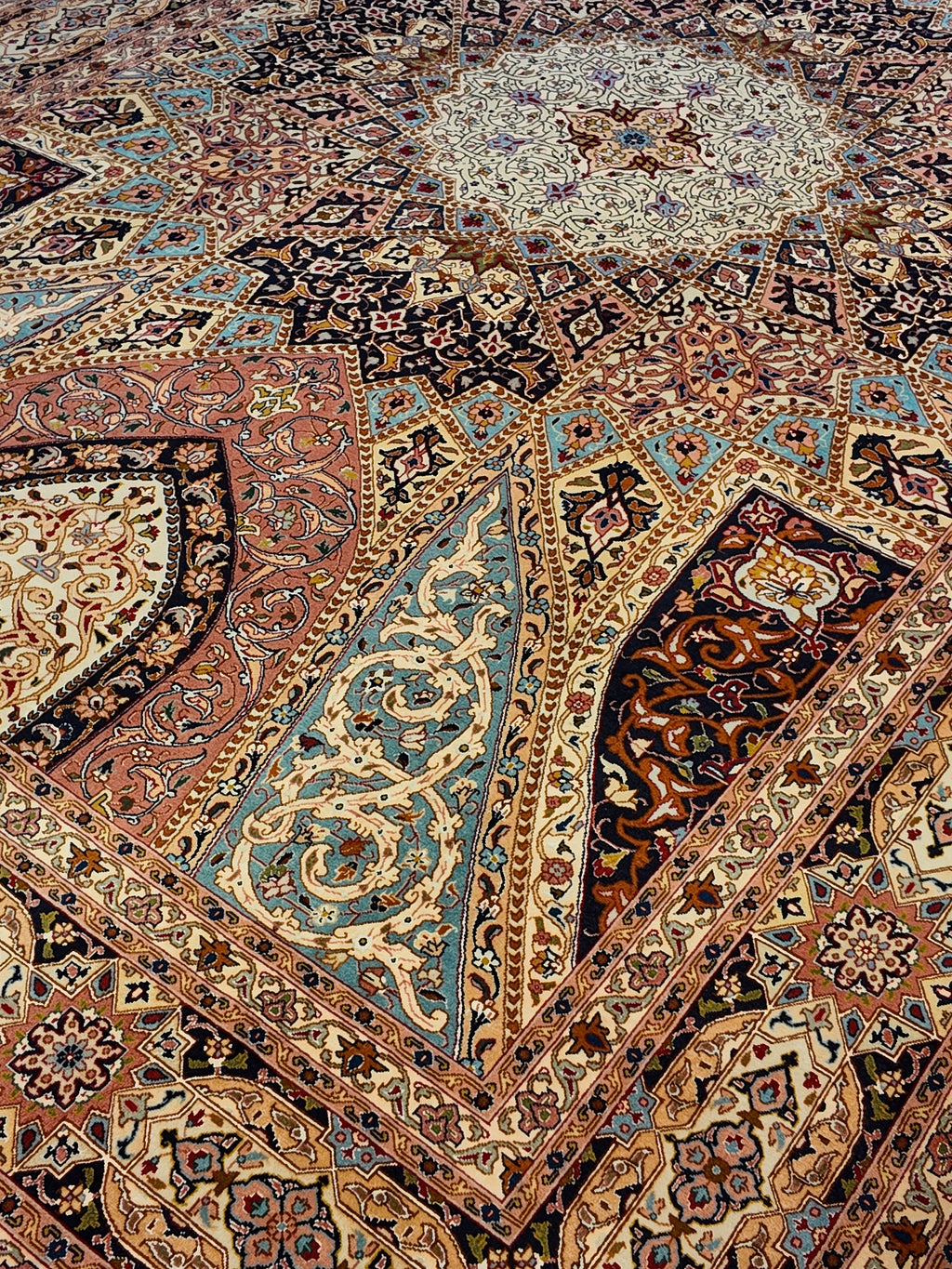 Tappeto Persiano Tabriz Gonbad 60R T.S.
