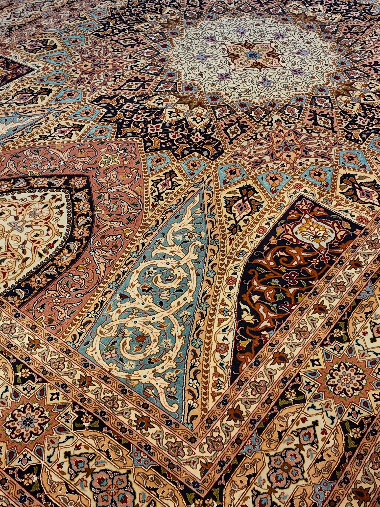 Tappeto Persiano Tabriz Gonbad 60R T.S.