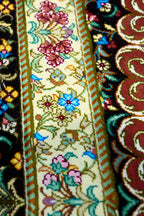 Tappeto Persiano Qum Seta Extra Fine