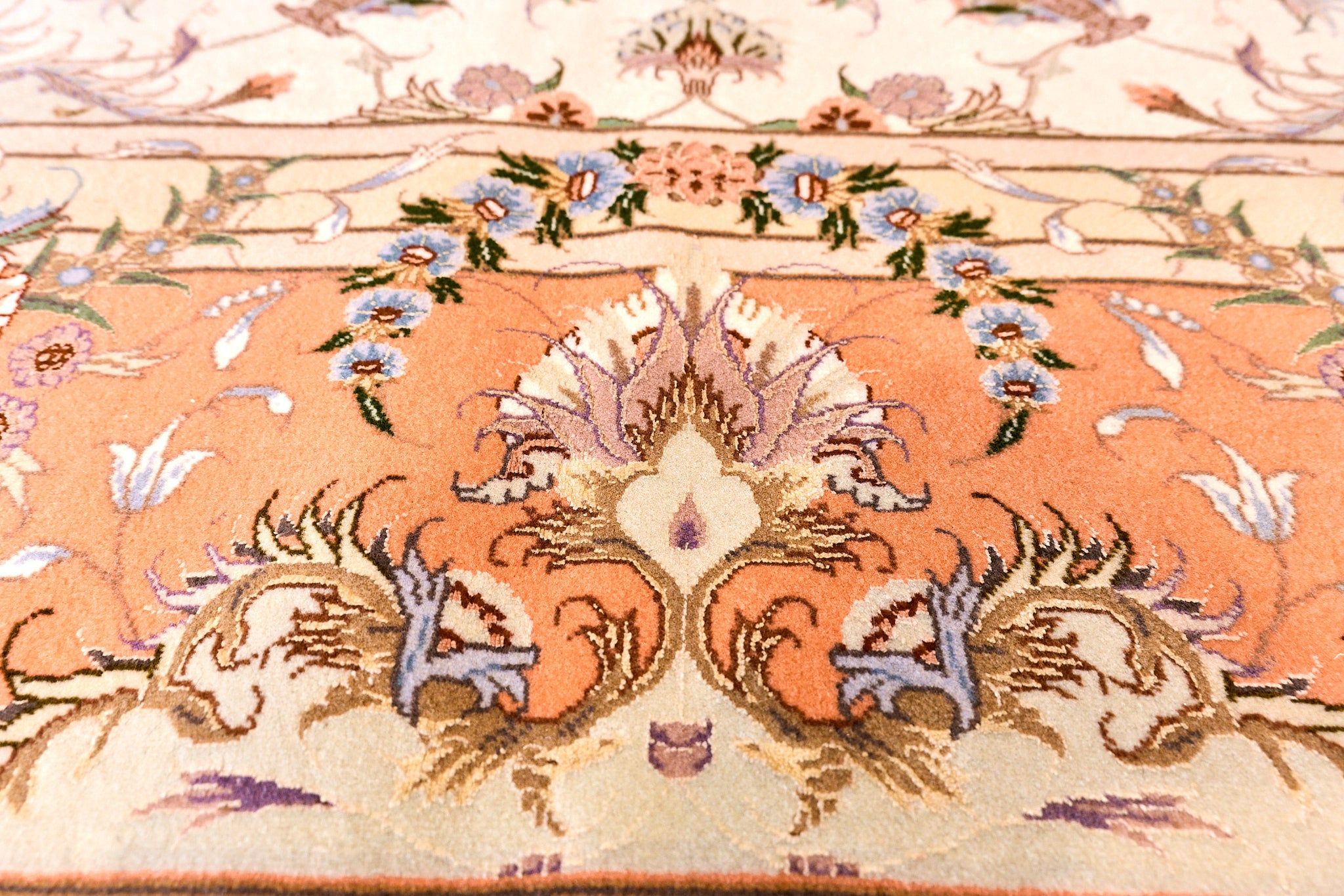 Tappeto Persiano Tabriz 60 Raj