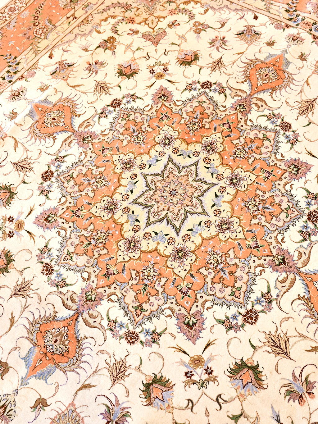 Tappeto Persiano Tabriz 60 Raj