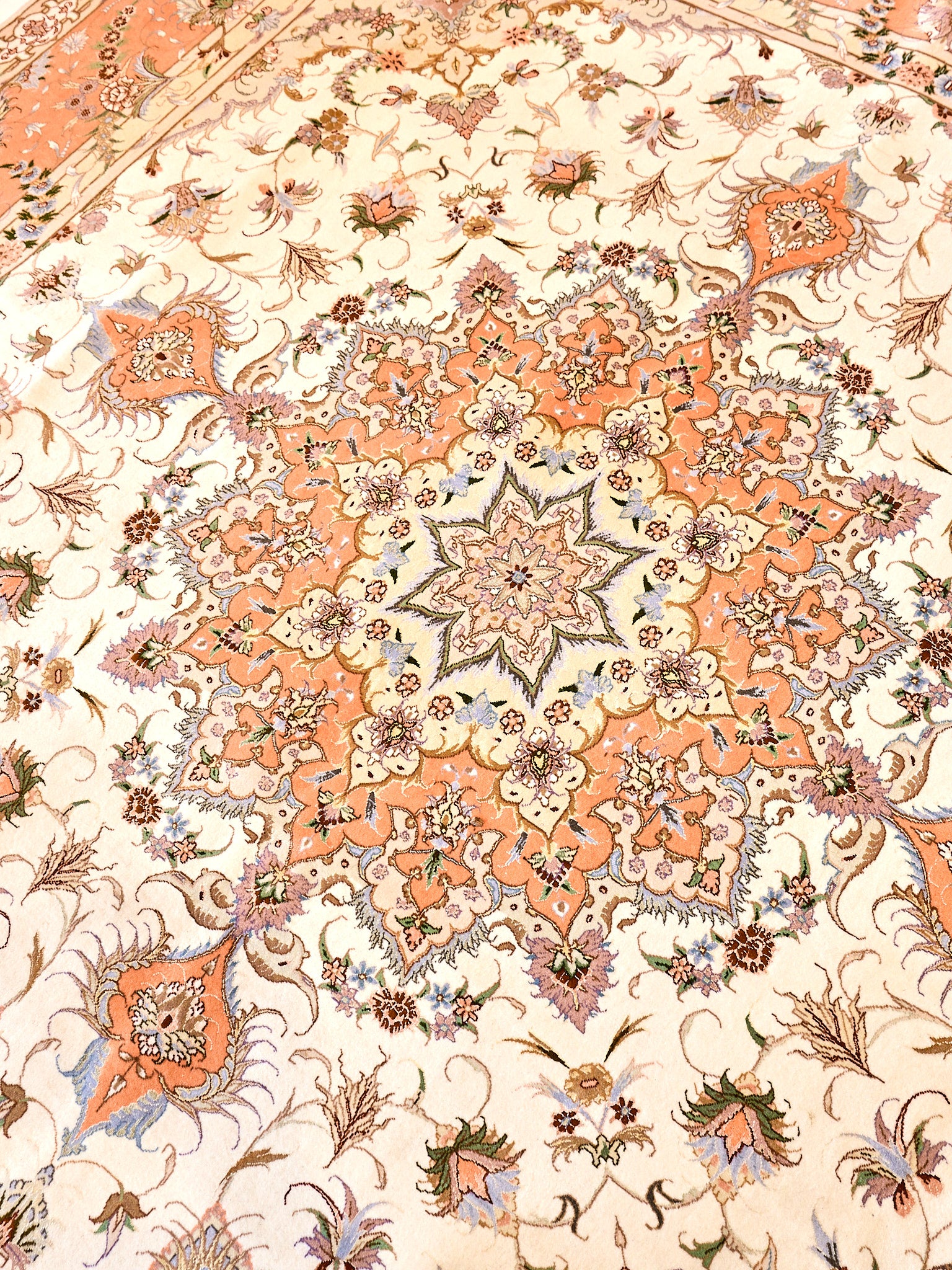 Tappeto Persiano Tabriz 60 Raj