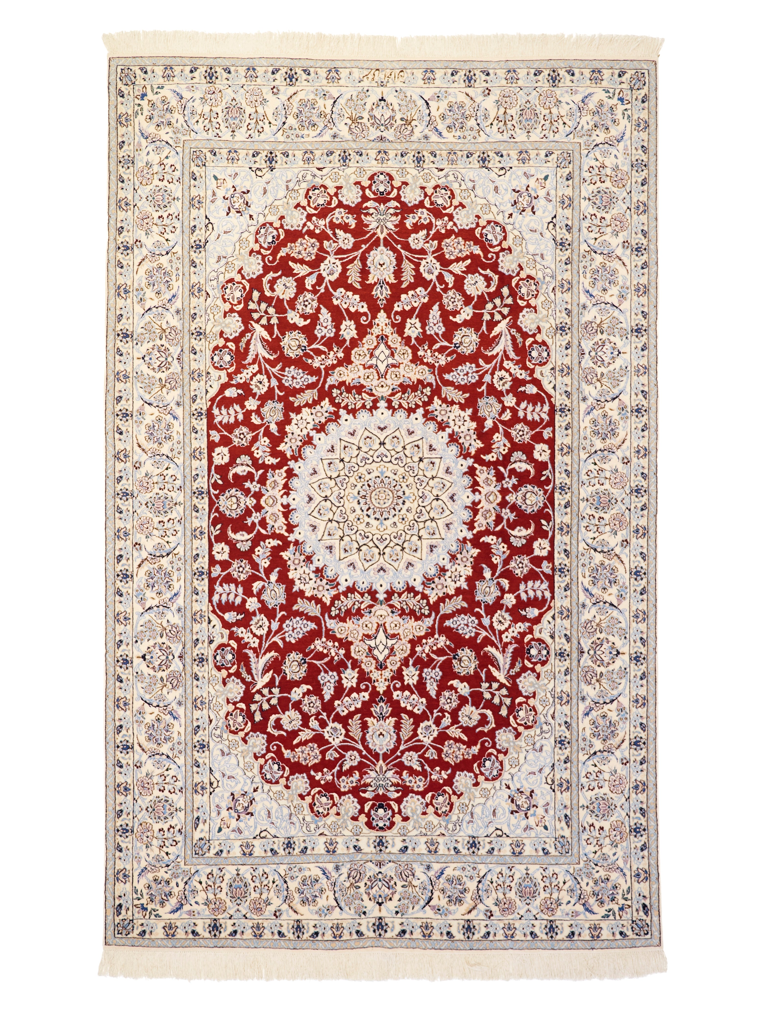 Tappeto persiano Nain 6L extra fine