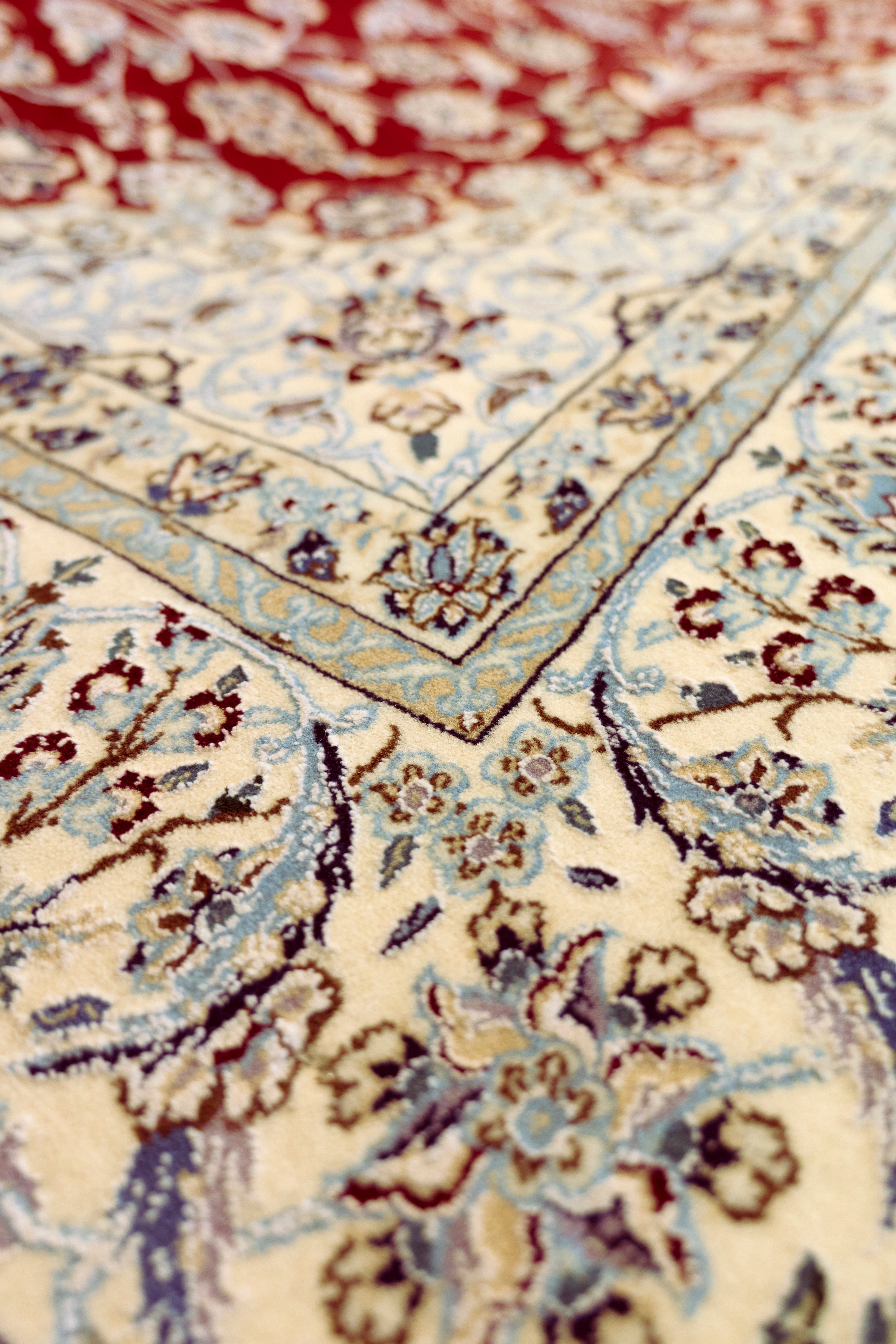 Tappeto persiano Nain 6L extra fine