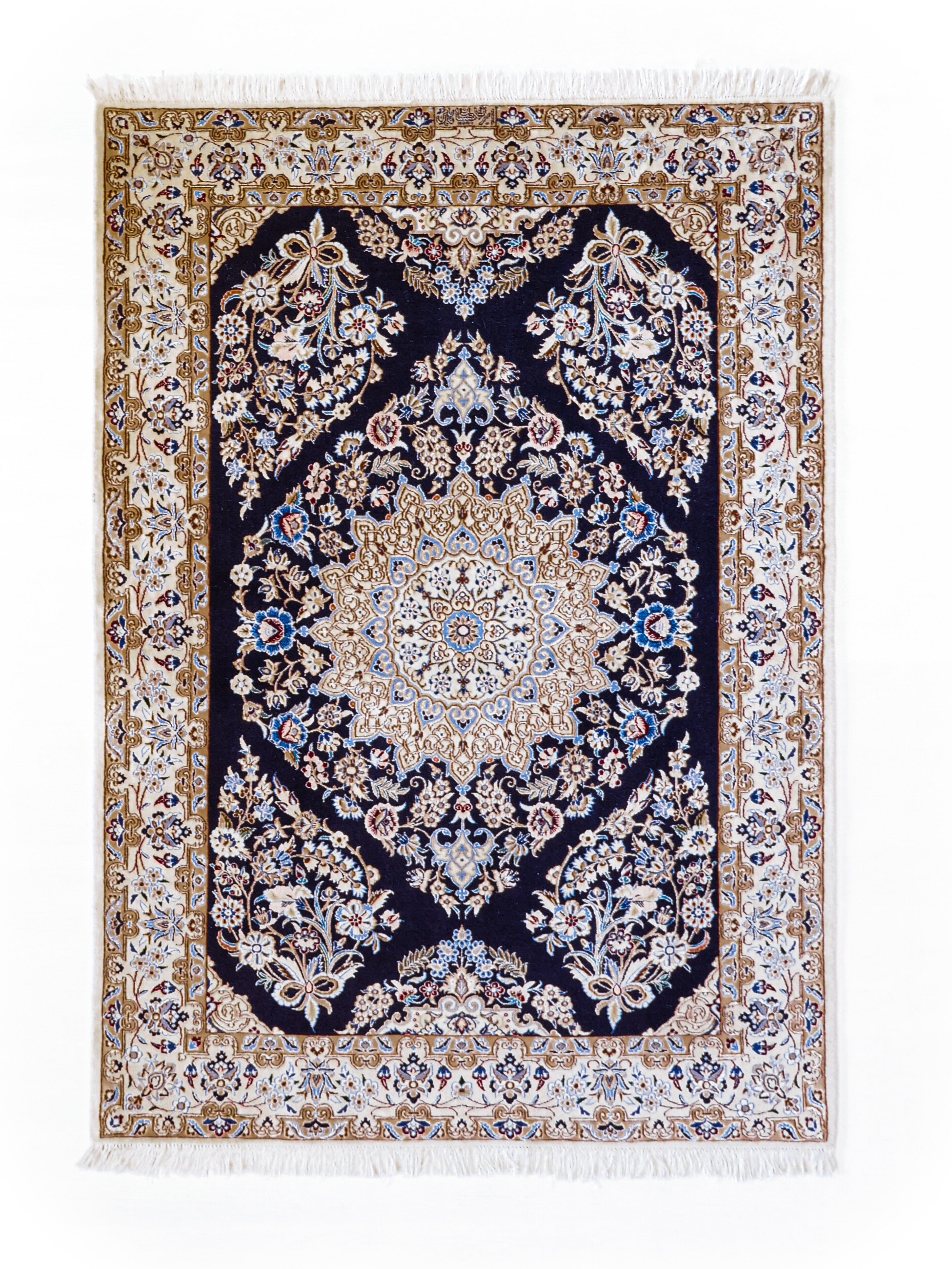 Tappeto persiano Nain 6L Extra Fine
