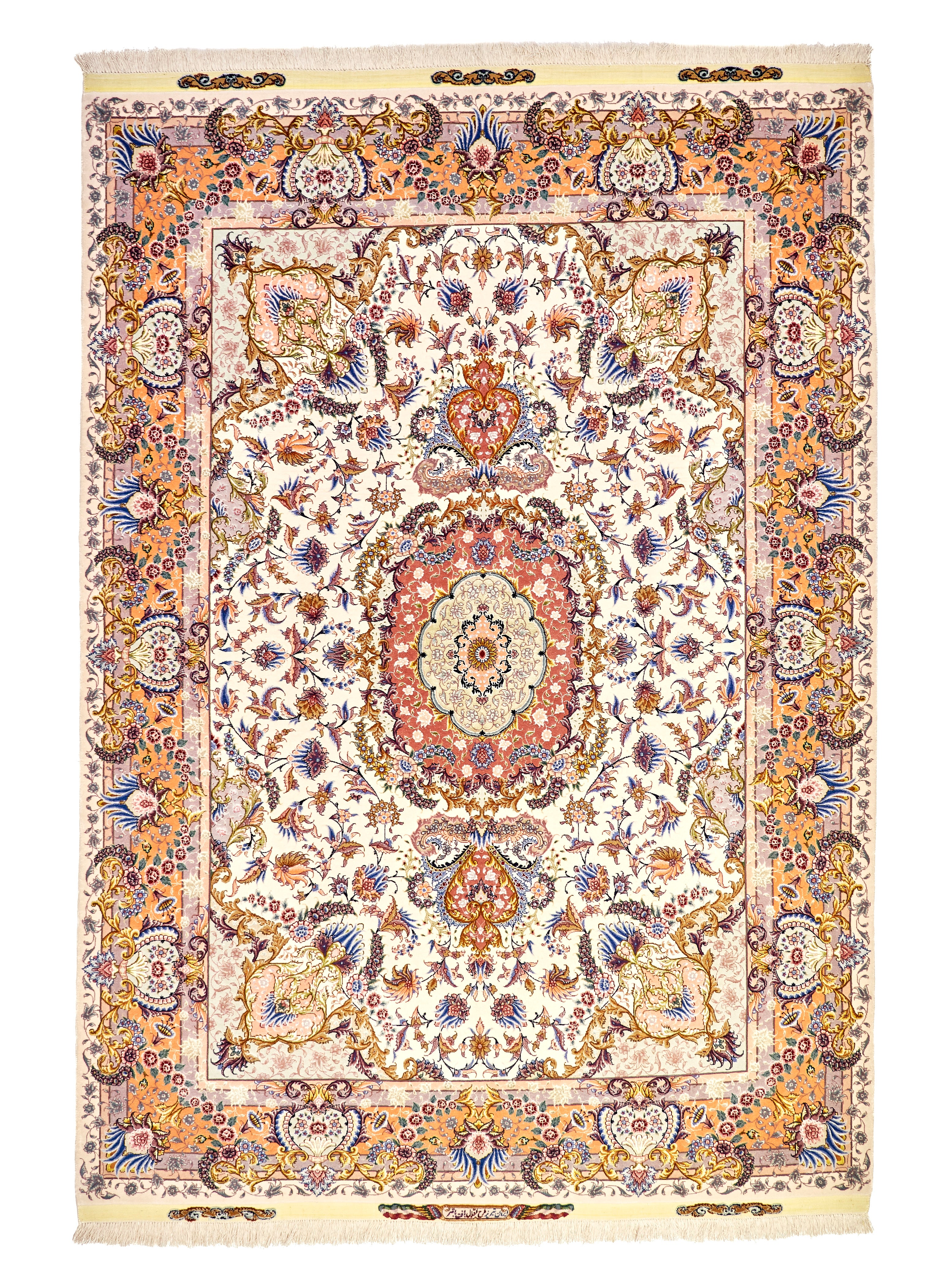 Tappeto persiano Tabriz 70R extra fine