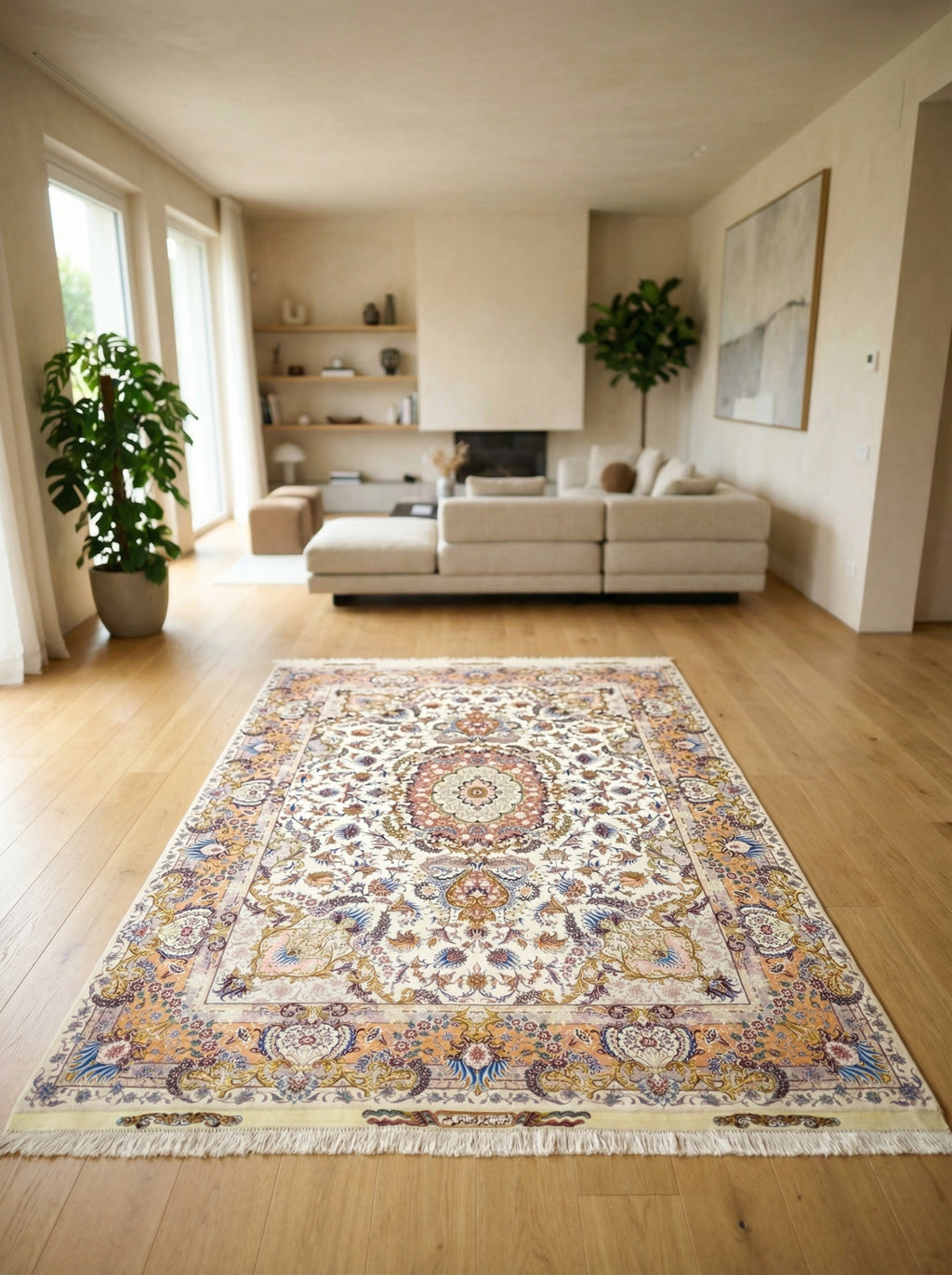 Tappeto persiano Tabriz 70R extra fine