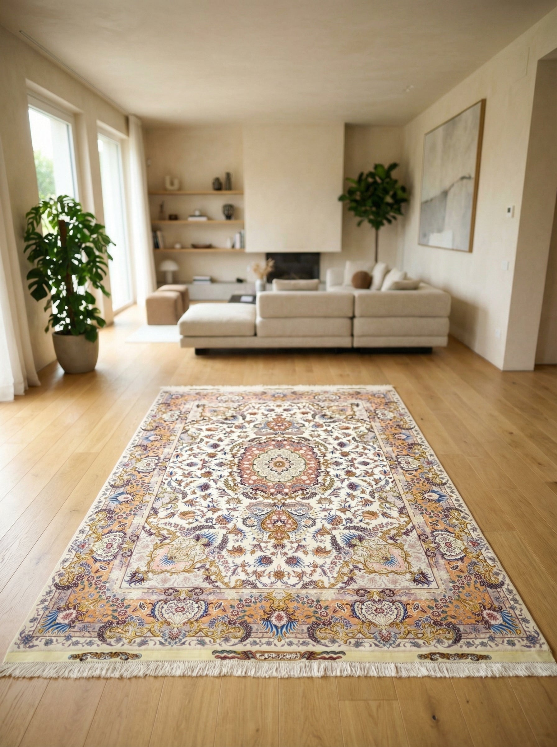 Tappeto persiano Tabriz 70R extra fine