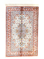 Tappeto Persiano Qum Seta Extra Fine