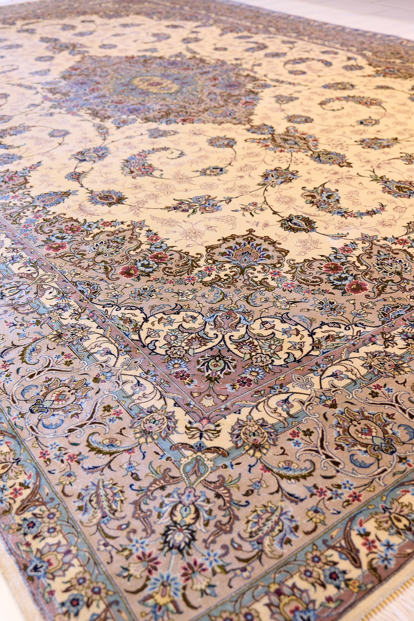 Tappeto Kashan Seta Extra Fine