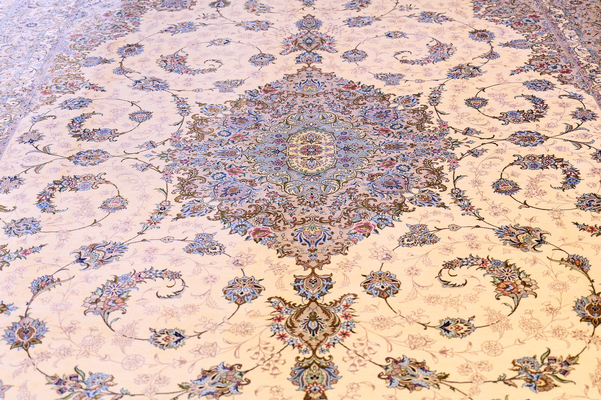 Tappeto Kashan Seta Extra Fine