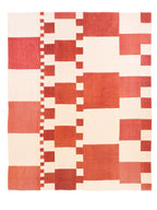 Tappeto Patchwork Kilim Turchia — Toni Rosso & Avorio