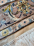 Tappeto persiano Kashan seta extra