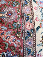 Tappeto Persiano Qum Seta Extra Fine