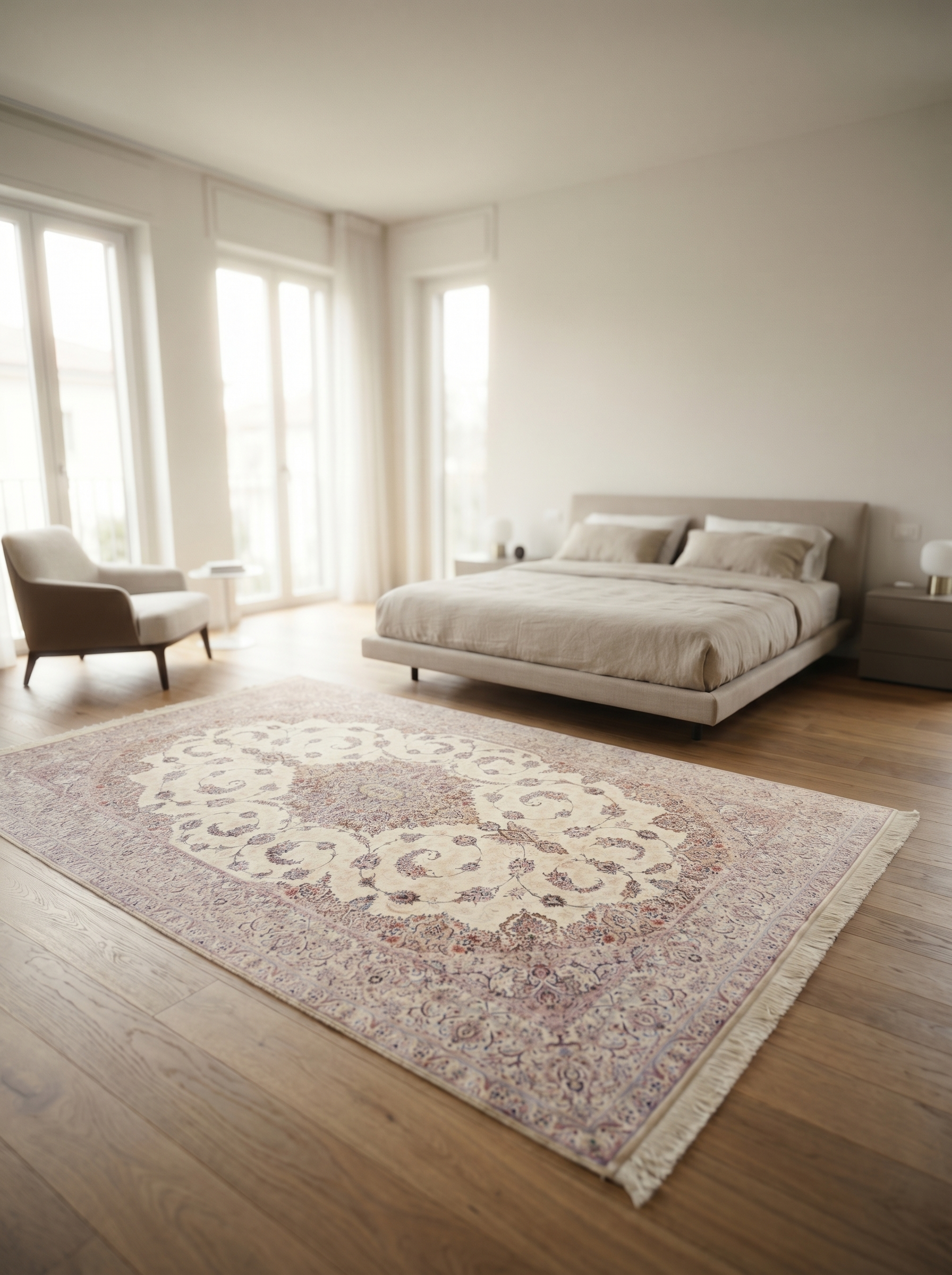 Tappeto Kashan Seta Extra Fine